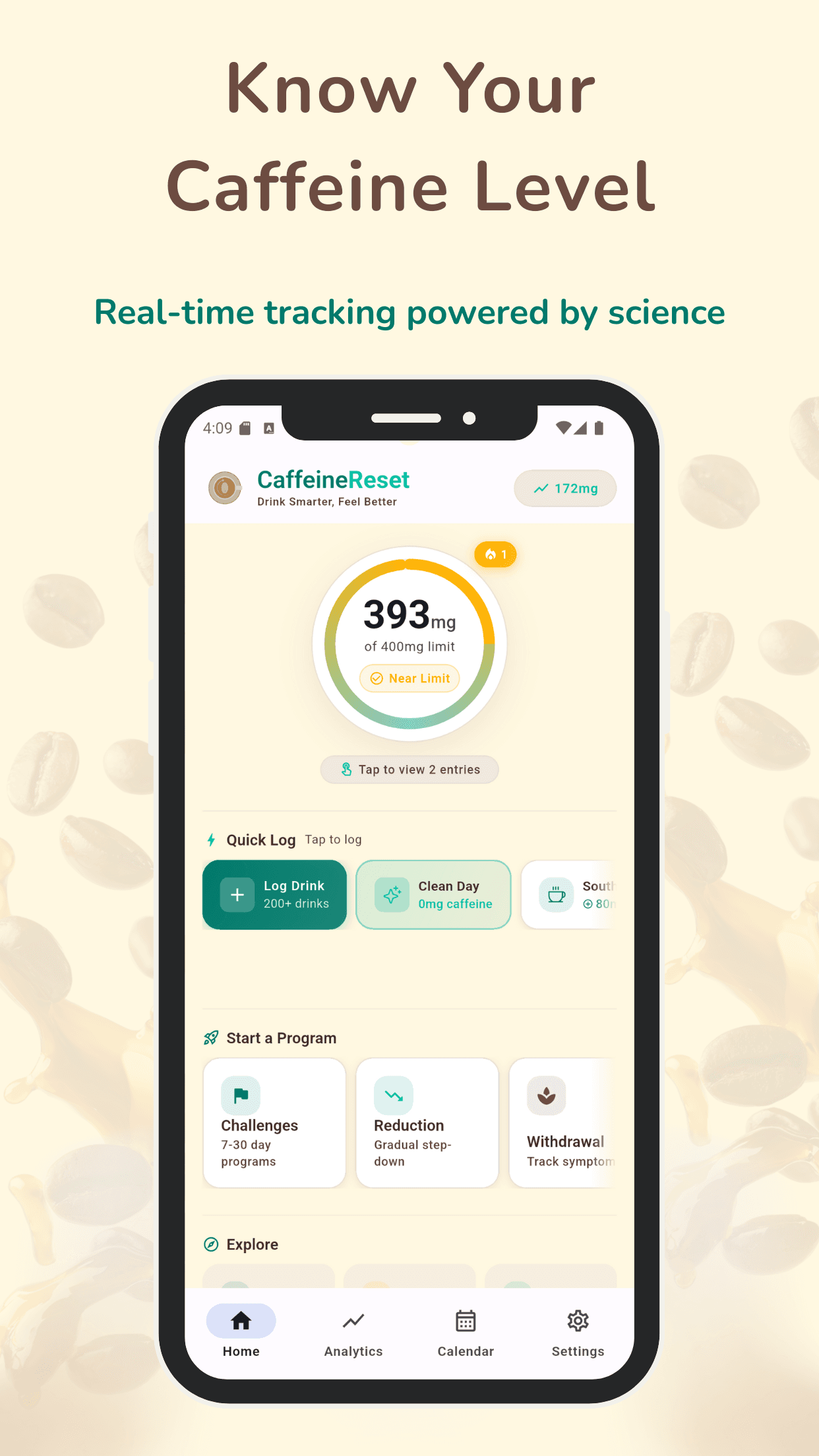 CaffeineReset screenshot 1