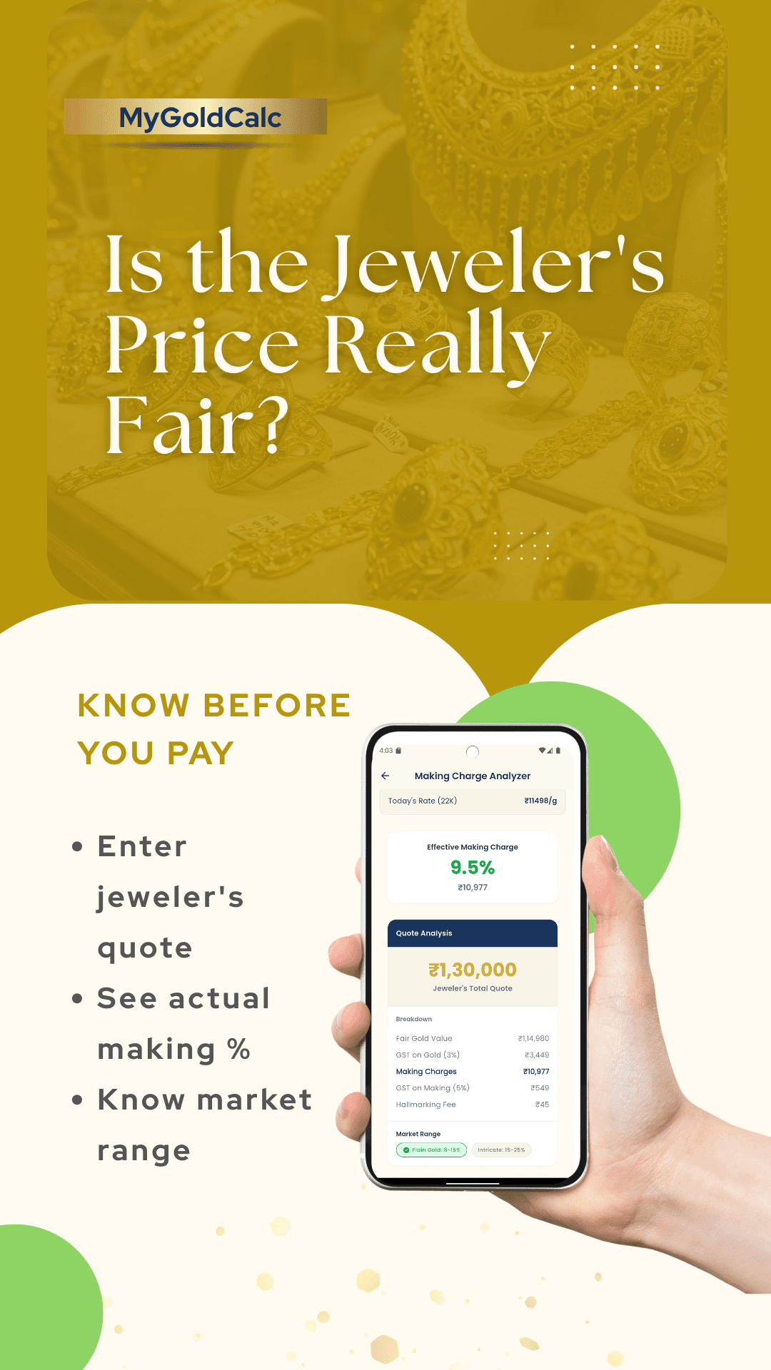 MyGoldCalc screenshot 3